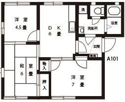 シルキーウインドの間取り