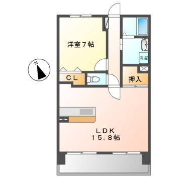 【willDo伝馬町（ウィルドゥ伝馬町）の間取り】