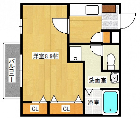 フォブール本町の間取り