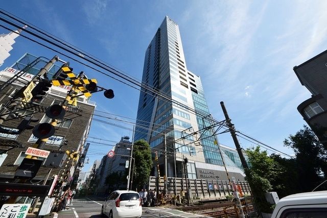 渋谷区代々木のマンションの建物外観