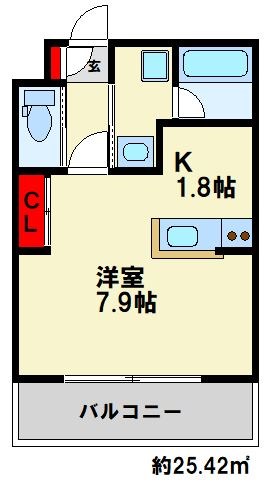 ソレイユ曙の間取り