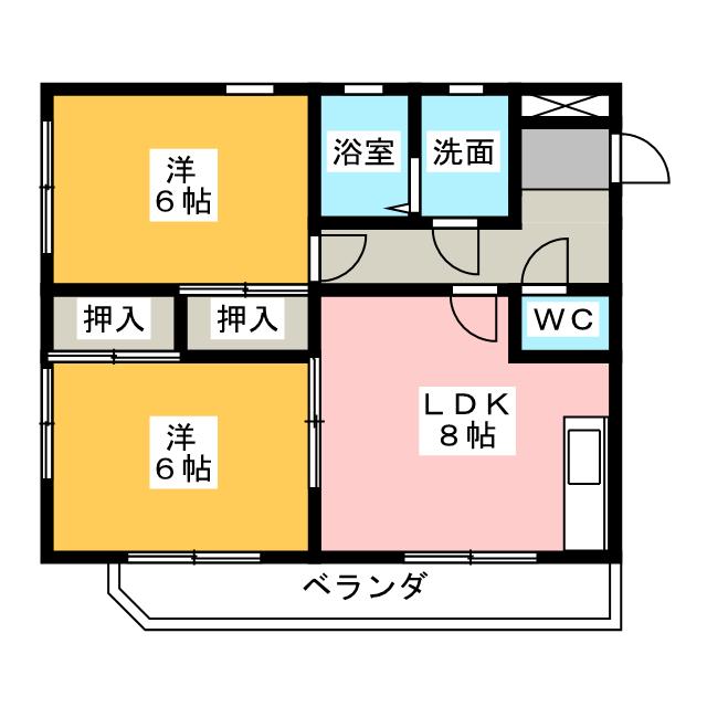 【Ｈｉｇｈ　Ｍａｎｓｉｏｎ　ＭＩＴＳＵＹＯ　Iの間取り】