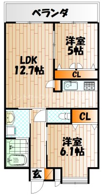 リード大手町の間取り