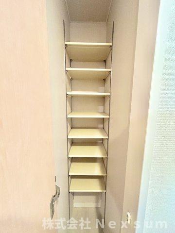 収納　専用の収納スペースです
