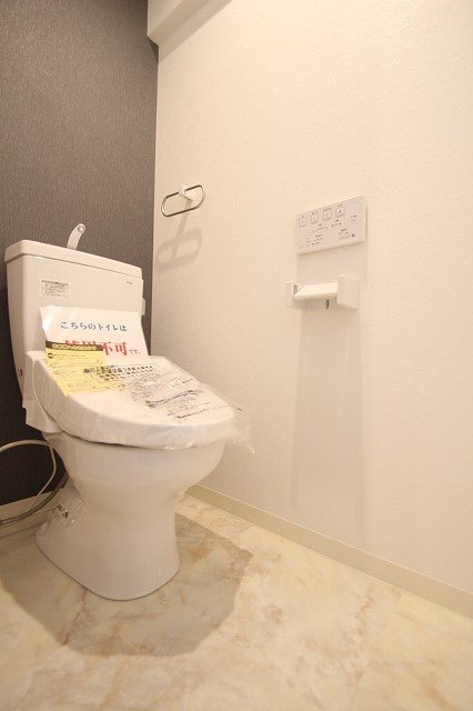 トイレ　同物件、別号室の写真