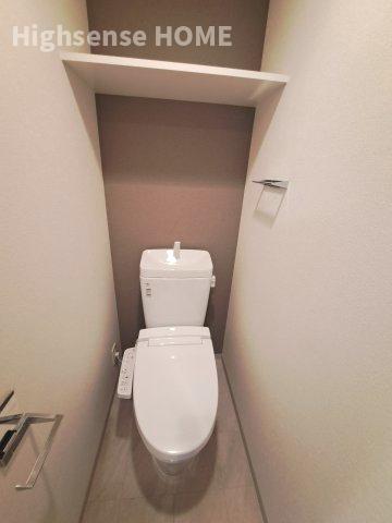 トイレ　清潔感のあるトイレです