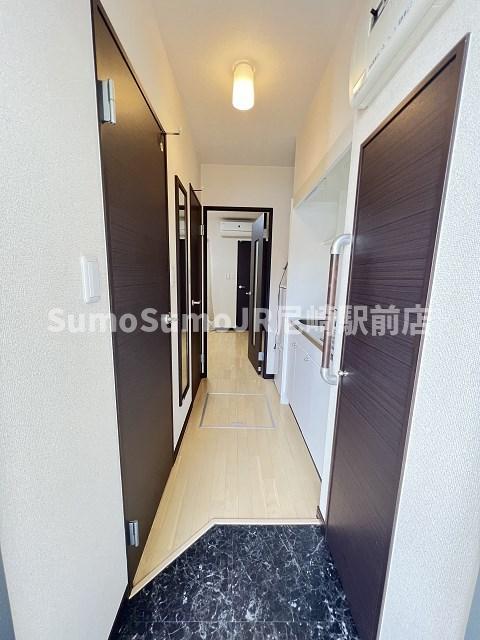 玄関　明るい玄関です