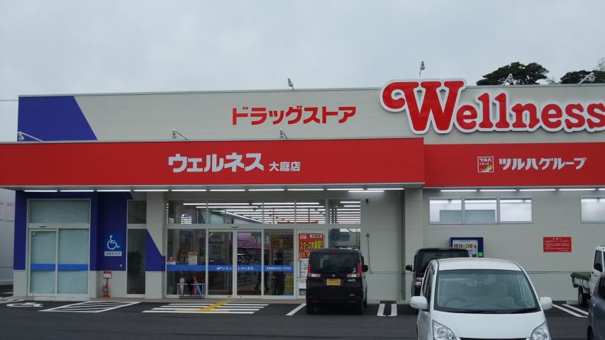 ドラックストア　ドラッグストアウェルネス大庭店（ドラッグストア）まで1455m