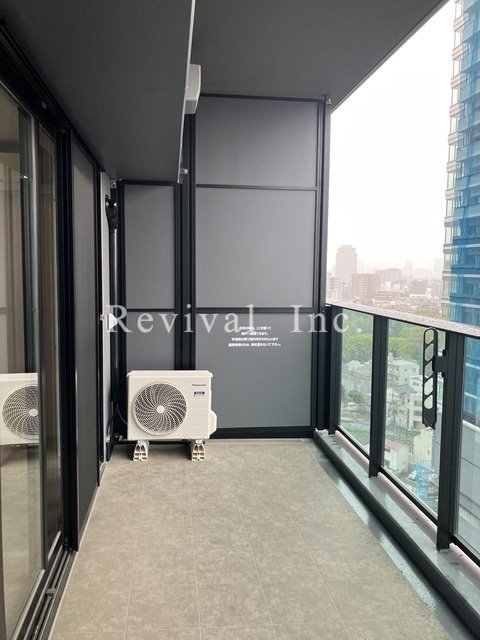 バルコニー　ゆったりとしたバルコニーです