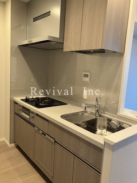 キッチン　料理のしやすいガスキッチン仕様