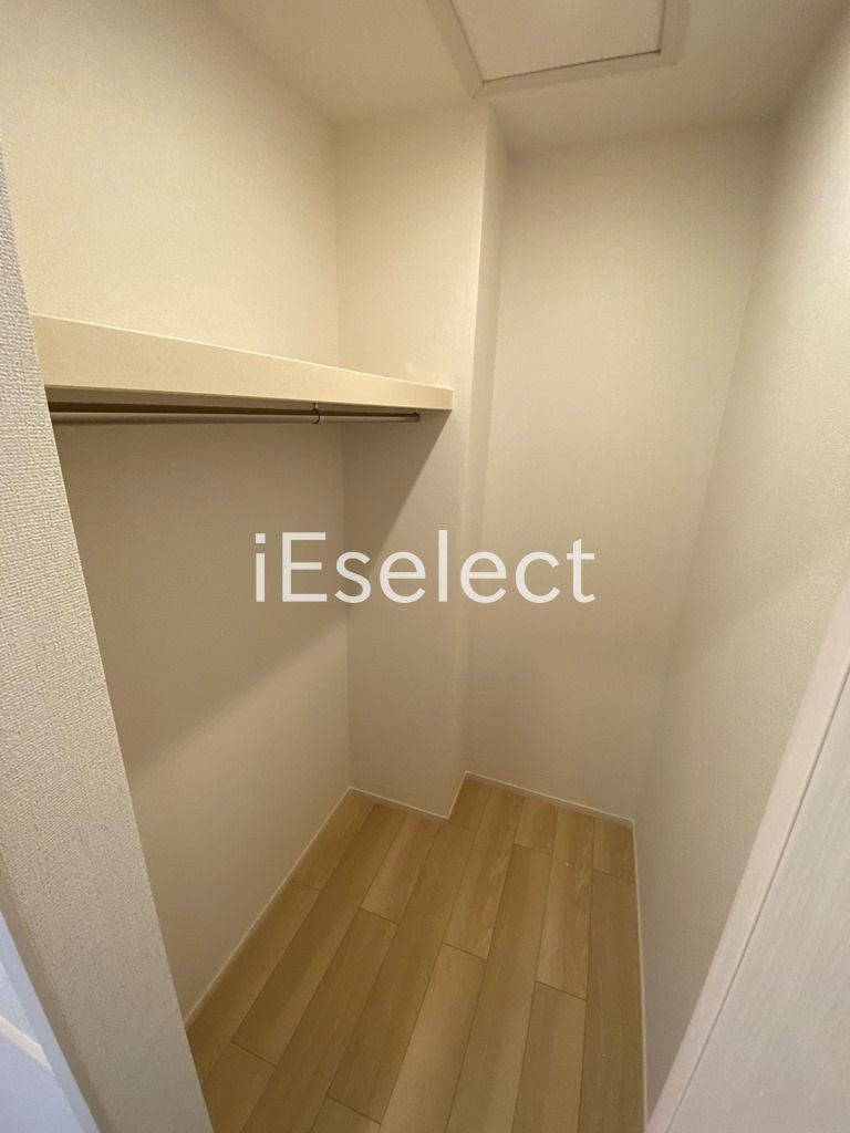 収納　収納便利なウォークインクローゼット