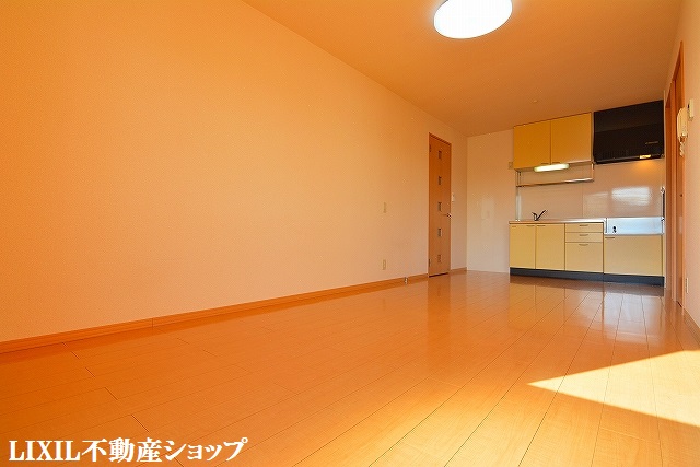 居室・リビング　１０．５帖のＬＤＫです。