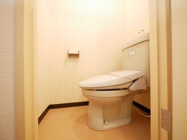 トイレ　※写真は別号室です。