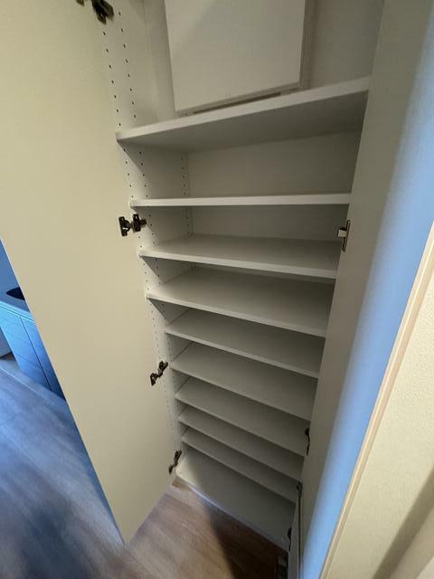 収納　※同タイプ別部屋の写真です。