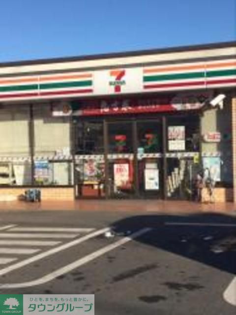 コンビニ　セブンイレブンあきる野伊奈店（コンビニ）まで600m