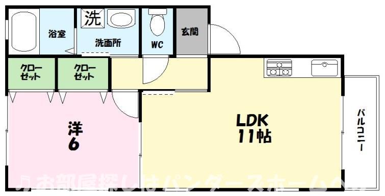 エルツインの間取り