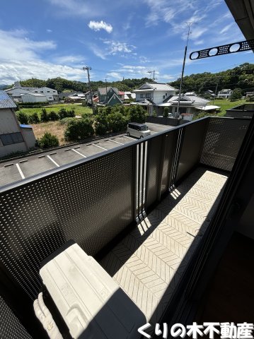 バルコニー　反転タイプのお部屋です（現況を優先します）
