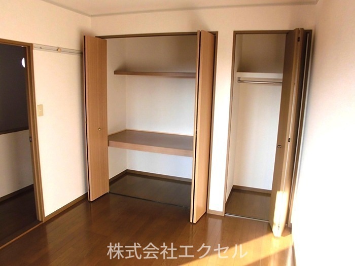 収納　収納が豊富です。