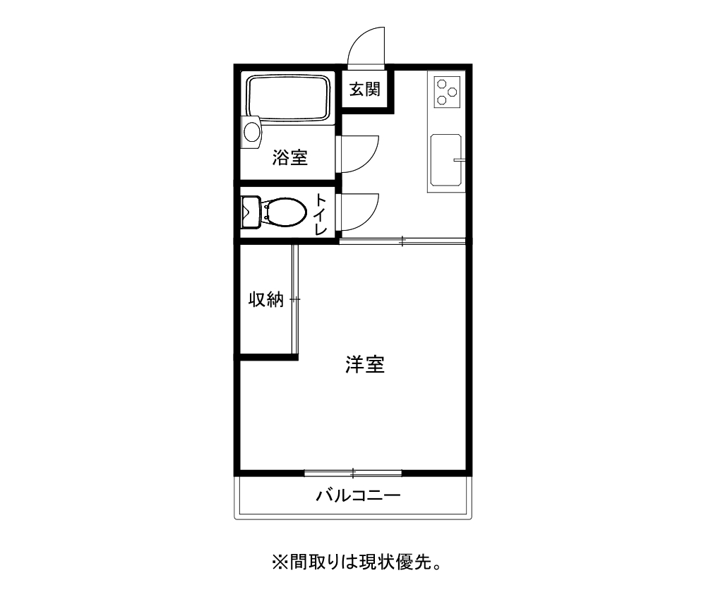 パインオリーブの間取り