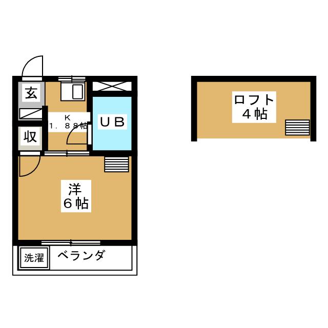 ＳＫハイツの間取り