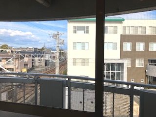 【遠鉄ハイツ自校駅ビルの眺望】