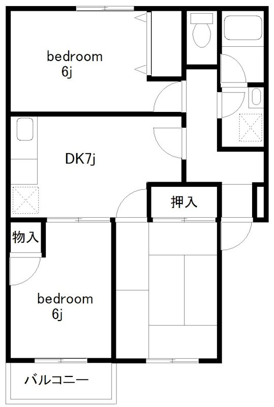 グリーンパーク原宿Iの間取り