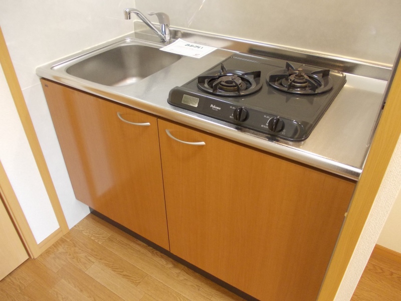キッチン　浄水器一体型のキッチン