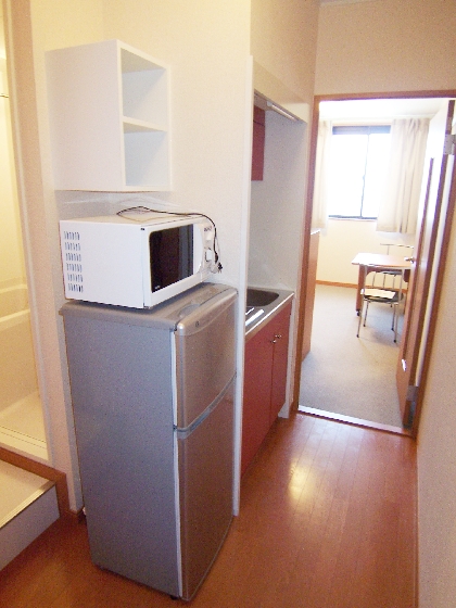 その他設備　冷蔵庫、電子レンジ