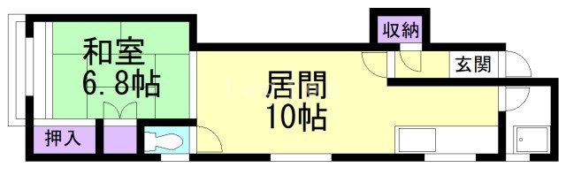 松陰ポエムの間取り