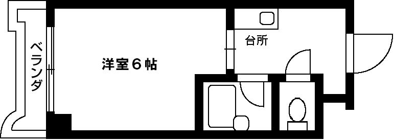 ジュネス神楽田の間取り