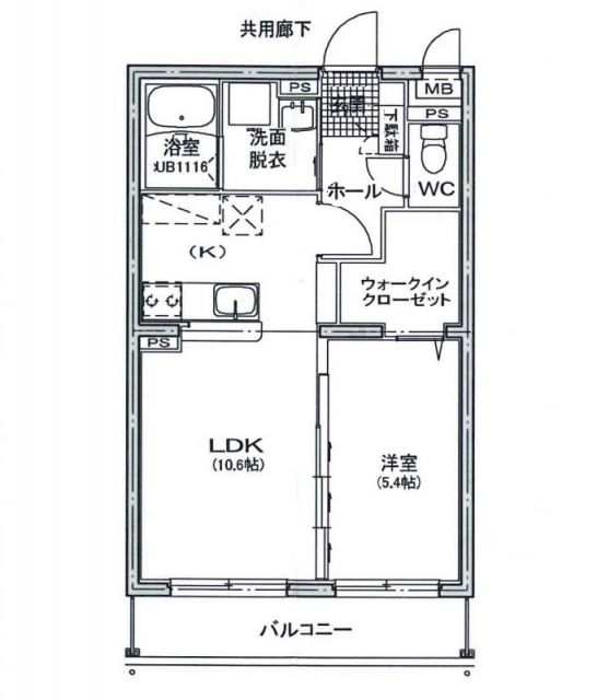 プレゾン平田町の間取り