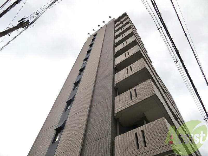 【大阪市福島区玉川のマンションの建物外観】