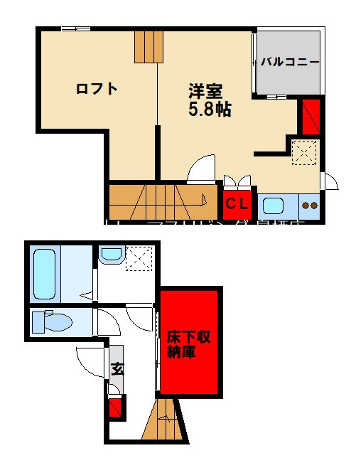 CB鳥栖グレーデの間取り