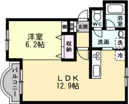 ミューM&Uの間取り