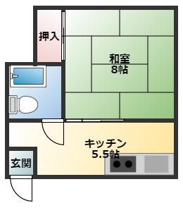 エスユウハイツの間取り