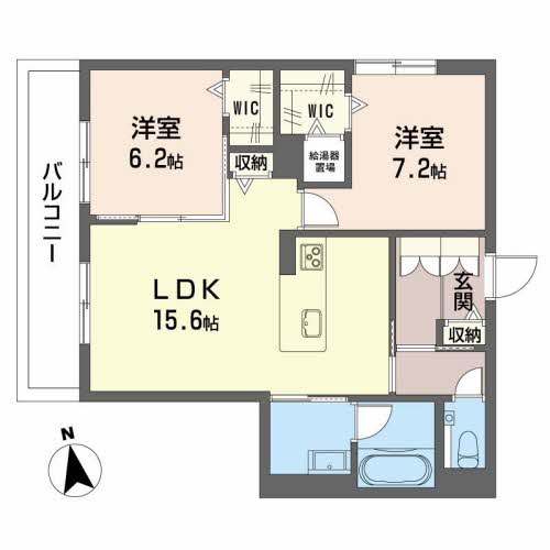 アンフィール泉が丘の間取り