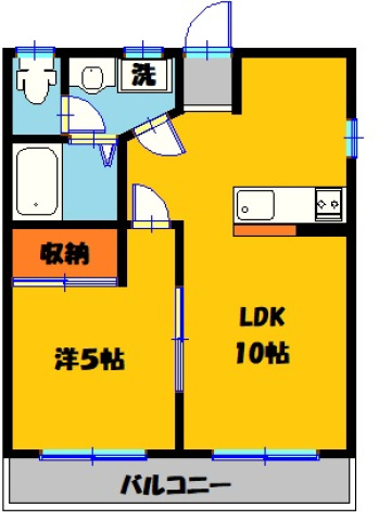 M5マンションの間取り