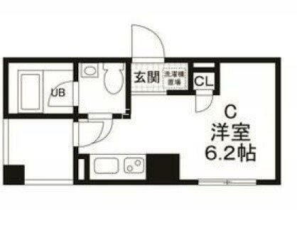 フォルテ京橋の間取り