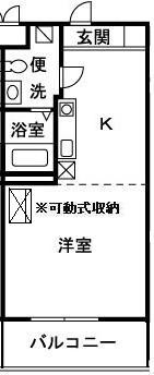 【平塚市東八幡のマンションの間取り】