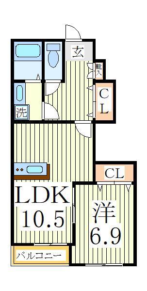 ブラン　ピエールの間取り