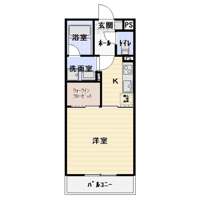 静岡市清水区銀座のマンションの間取り