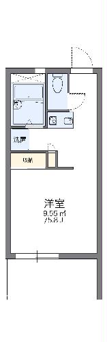 レオパレス錦の間取り