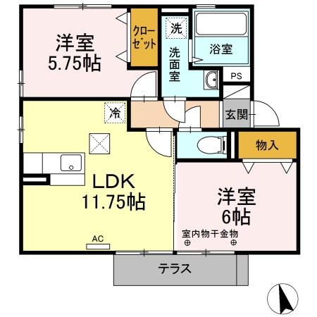 ボスコルーチェの間取り