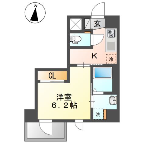 【足立区保木間のマンションの間取り】