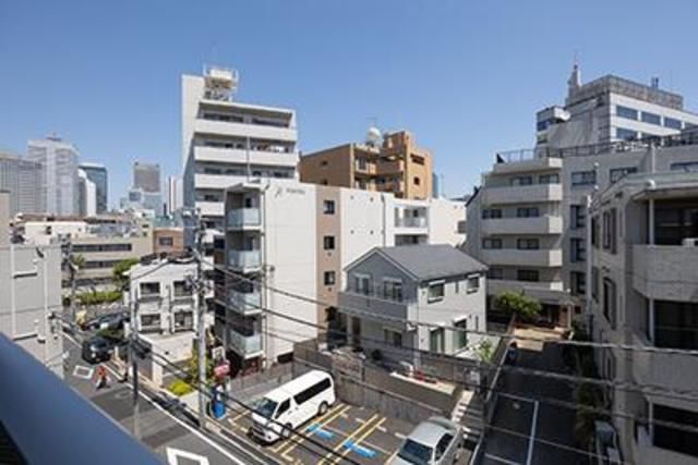 【渋谷区代々木のマンションの眺望】