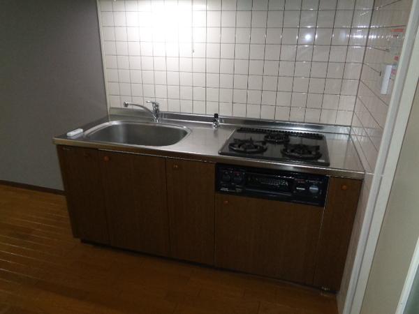日吉マンションのキッチン写真
