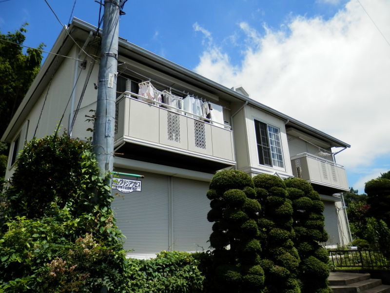 建物外観　山田駅徒歩５分で通勤通学便利なお部屋です。
