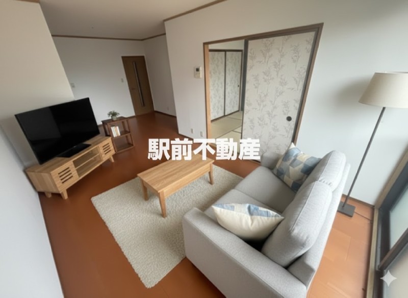 居室・リビング　イメージ画像の為、家具家電無し