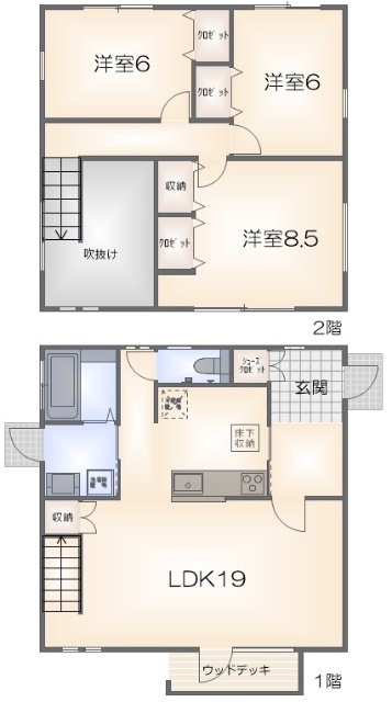 【徳島市南昭和町のその他の間取り】