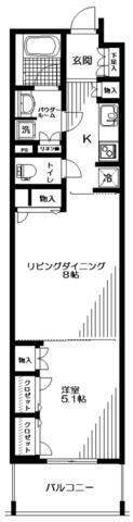 日神デュオステージ横須賀中央の間取り